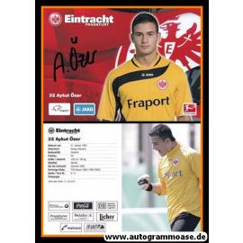 Autogramm Fussball | Eintracht Frankfurt | 2010 | Aykut ÖZER