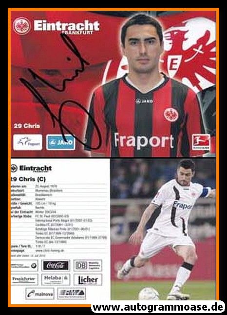 Autogramm Fussball | Eintracht Frankfurt | 2010 | CHRIS