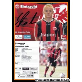 Autogramm Fussball | Eintracht Frankfurt | 2010 | Sebastian RODE