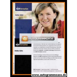 Autogramm TV | NDR | Heike GÖTZ | 2000er "Landpartie" Querformat
