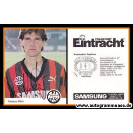 Autogramm Fussball | Eintracht Frankfurt | 1992 | Michael KLEIN