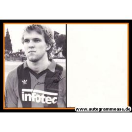 Autogramm Fussball | Eintracht Frankfurt | 1981 Foto | Dennis RIETH (Portrait SW)