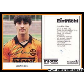 Autogramm Fussball | Eintracht Frankfurt | 1981 | Joachim LÖW