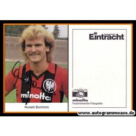 Autogramm Fussball | Eintracht Frankfurt | 1981 | Ronald BORCHERS