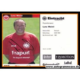 Autogramm Fussball | Eintracht Frankfurt | 2001 | Lutz MEINL