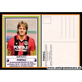 Autogramm Fussball | Eintracht Frankfurt | 1984 | Bodo MATTERN