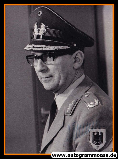 Autogramm Militär | Armin BÜHRING | 1970er Foto (Portrait SW) Brigadegeneral