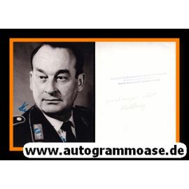 Autogramm Militär | Kurt KUHLMEY | 1970er Foto (Portrait SW) Generalmajor