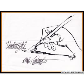 Autogramm Kunst | Klaus ESPERMÜLLER (Karikaturist)