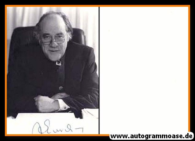 Autogramm Theater | August EVERDING | 1990er (Portrait SW) 2