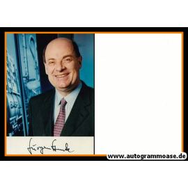Autogramm Wirtschaft | Jürgen STRUBE | 2000er Foto (Portrait Color) BASF