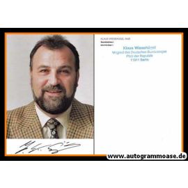 Autogramm Politik | SPD | Klaus WIESEHÜGEL | 1990er (Portrait Color)