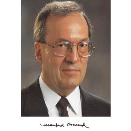 Autogramm Politik | CDU | Manfred ROMMEL | 1980er (Portrait Color) OB Stuttgart 2