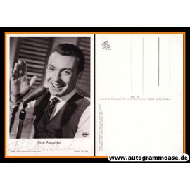 Autogramm Film | Peter ALEXANDER | 1956 "Ein Mann Muss ..." (Portrait SW Rüdel 1860)