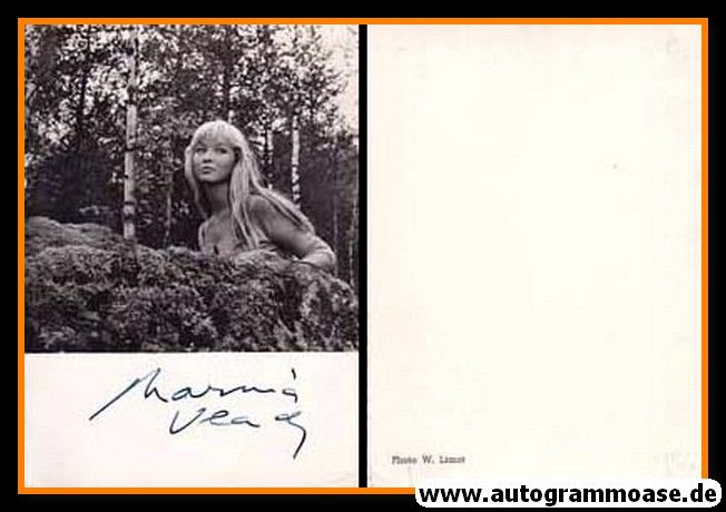 Autogramm Film (Frankreich) | Marina VLADY | 1960er (Portrait SW) Limot 1