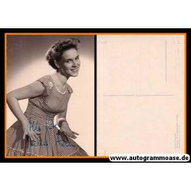 Autogramm Schlager | Julia AXEN | 1960er (Portrait SW) Brüggemann
