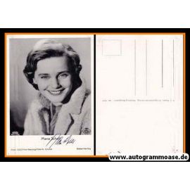 Autogramm Schauspieler | Maria SCHELL | 1950er (Portrait SW) Rüdel 1347