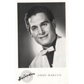 Autogramm Schlager | Jimmy MAKULIS | 1956 "Auf Cuba ..." (Portrait SW Heliodor)