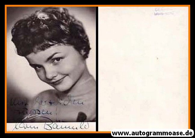 Autogramm Schauspieler | Carin BÄUMLER | 1950er (Portrait SW)