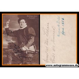 Autogramm Klassik | Bernhard BÖTEL | 1910er (Portrait SW) "Rigoletto"