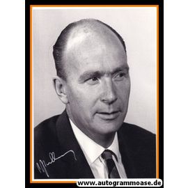 Autogramm Politik | Irland | Patrick HILLERY | Präsident 1976-90 | 1980er Foto (Portrait SW)
