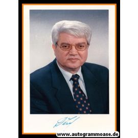 Autogramm Politik | Israel | David LEVY | 1990er Foto (Portrait Color)