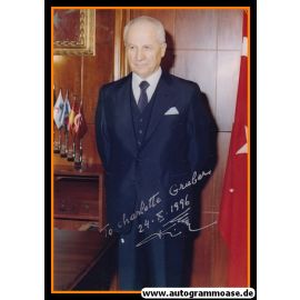 Autogramm Politik | Türkei | Kenan EVREN | SP 1980-89 | 1990er Foto (Portrait Color)