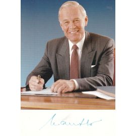 Autogramm Politik | CDU | Manfred KANTHER | 1990er (Portrait Color) 2