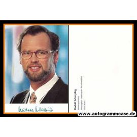 Autogramm Politik | SPD | Rudolf SCHARPING | 1990er (Portrait Color)