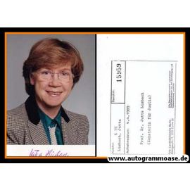 Autogramm Politik | SPD | Jutta LIMBACH | 1990er Foto (Portrait Color) BVerfG