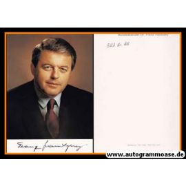Autogramm Politik | Österreich (SPÖ) | Franz VRANITZKY | Bundeskanzler 1986-1997 | 1990er (Portrait Color) 3