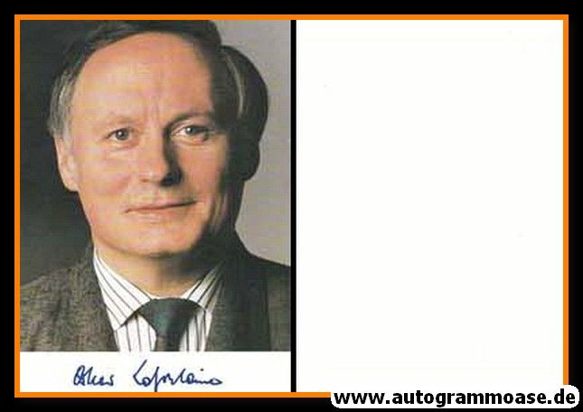 Autogramm Politik | SPD | Oskar LAFONTAINE | 1990er (Portrait Color) 1
