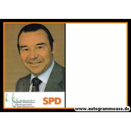 Autogramm Politik | SPD | Werner KUHLMANN | 1970er (Portrait Color) OB Gelsenkirchen