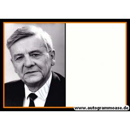 Autogramm Politik | CDU | Karl STOCKHAUSEN | 1990er Foto (Portrait SW)