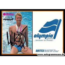 Autogramm Schwimmen | Michael GROSS | 1990er (Portrait Color Medaillen) OS-Gold