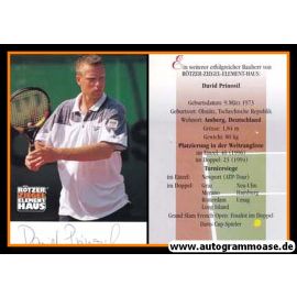 Autogramm Tennis | David PRINOSIL | 1990er (Spielszene Color) Rötzer