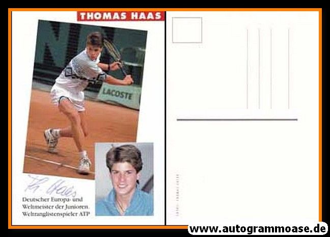 Autogramm Tennis | Tommy HAAS | 1990er (Collage Color)