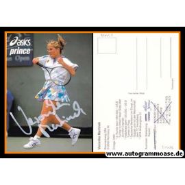 Autogramm Tennis | Veronika MARTINEK | 1990er (Spielszene Color) Asics