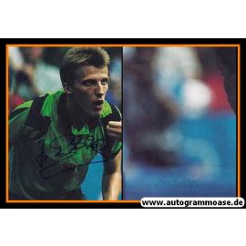 Autogramm Tischtennis | Jörg ROSSKOPF | 1990er (Spielszene Color)