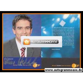Autogramm TV | ZDF | Henner HEBESTREIT | 2000er (blaue Karte) 1