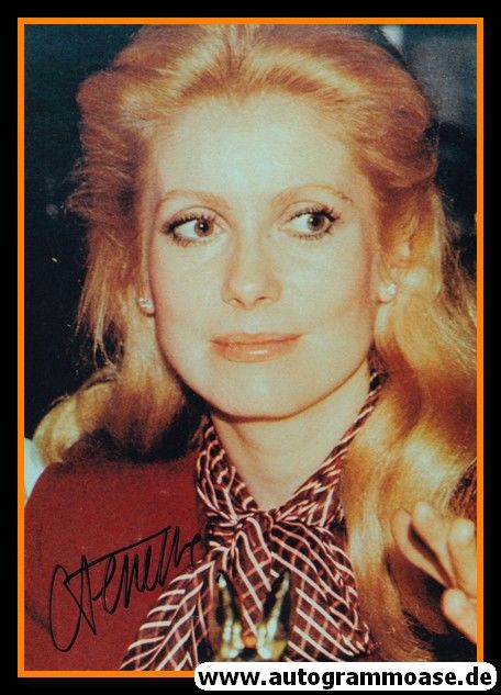Autogramm Film (Frankreich) | Catherine DENEUVE | 2000er Foto (Portrait Color XL)