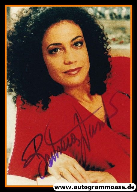 Autogramm Schauspieler | Barbara WUSSOW | 1990er Foto (Portrait Color XL)