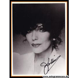 Autogramm Film (UK) | Joan COLLINS | 1980er (Portrait SW XL)