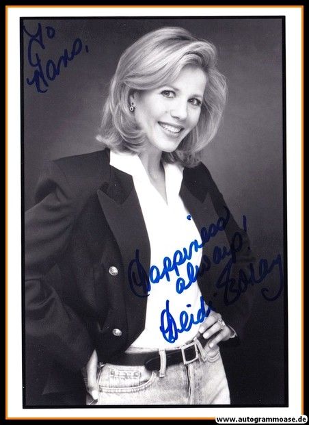 Autogramm Film (USA) | Heidi BOHAY | 2000er Foto (Portrait SW)