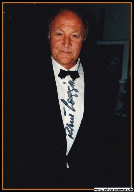 Autogramm Film (USA) | Robert LOGGIA | 2000er Foto (Portrait Color)