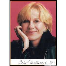 Autogramm Film (Schweden) | Bibi ANDERSSON | 1996 (Portrait Color) Stenberg