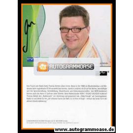 Autogramm Radio | MDR1 Sachsen | Thomas HEHDE | 2007 (Portrait Color Heinrich)