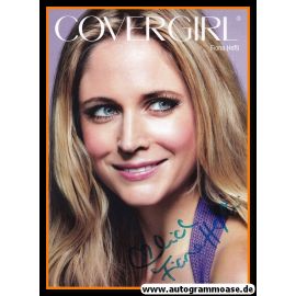 Autogramm Model | Fiona HEFTI | 2010er (Portrait Color) Covergirl Miss Schweiz