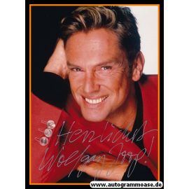 Autogramm Mode | Wolfgang JOOP | 1990er Foto (Portrait Color)