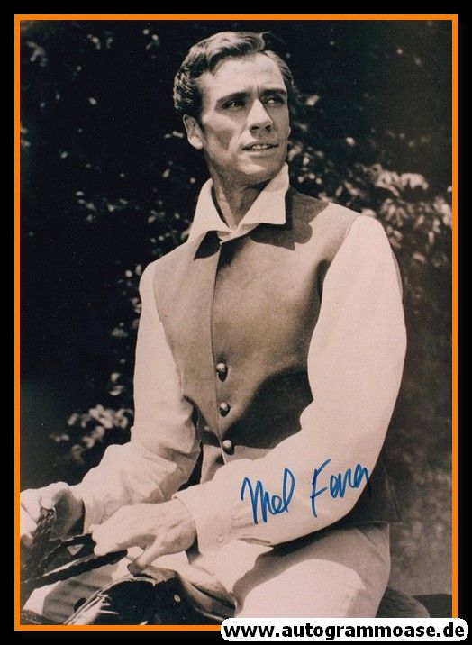 Autogramm Film (USA) | Mel FERRER | 1956 Foto "War And Peace"